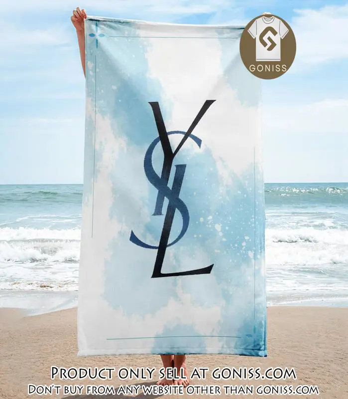 Yves saint laurent beach towel luxury brand hot trending summer  bt00299 gn0451961